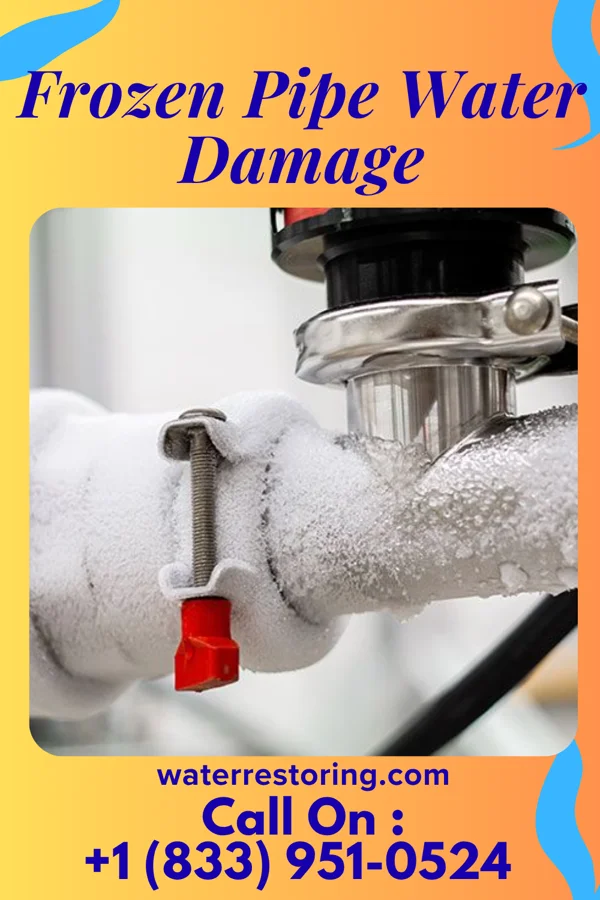 Frozen Pipe Water Damage in New Washington, PA
